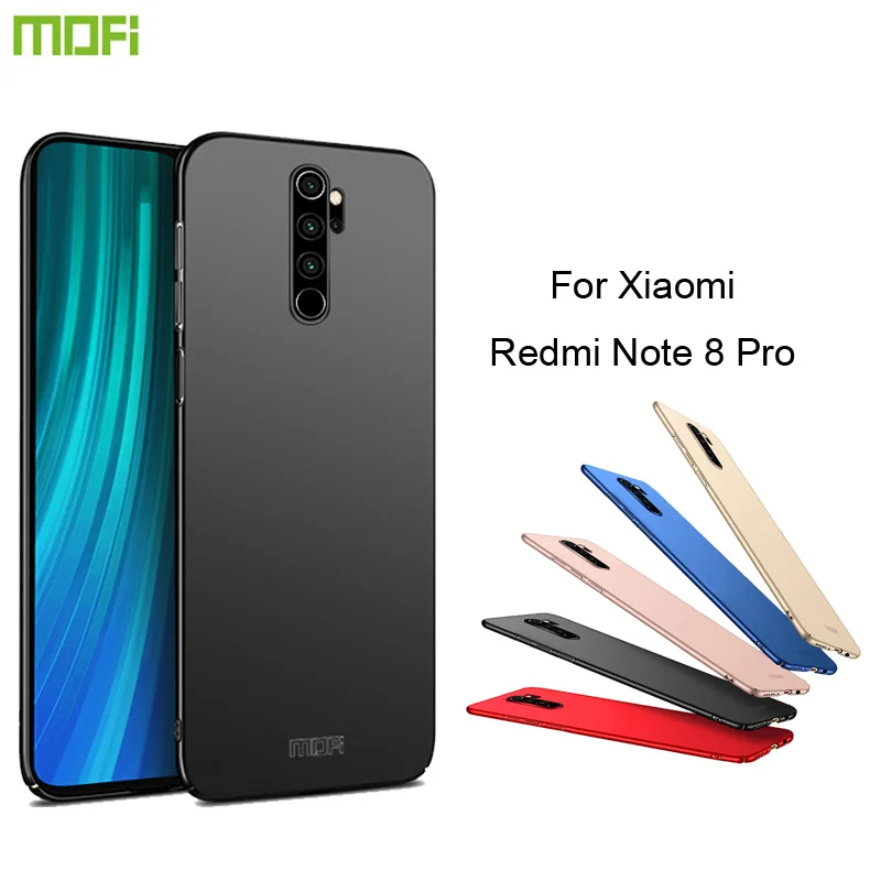 Чехол для Xiaomi Redmi Note 8 Pro твердый роскошный защитный чехол MOFi телефона|Бамперы| |