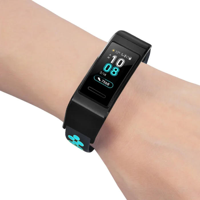 Силиконовый ремешок для часов браслет на петле для HUAWEI Band 3/3 Pro FKU66