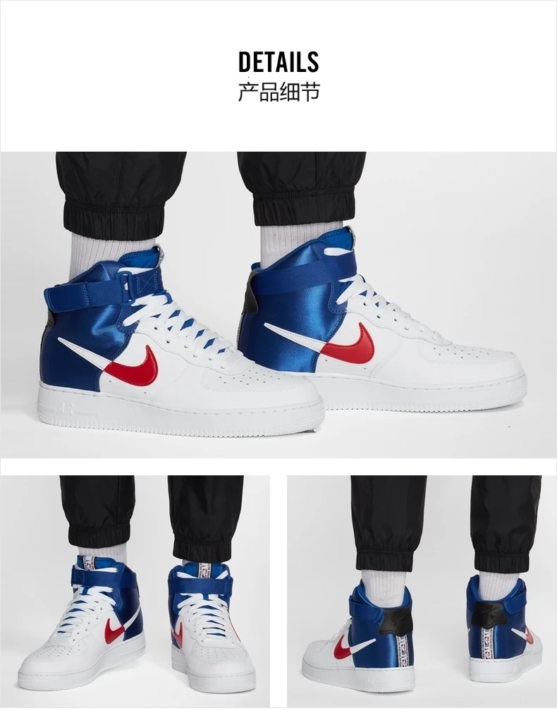 Оригинальные мужские кроссовки для скейтбординга от Nike Air Force 1 Af1, Новое поступление, анти-скользкие спортивные кроссовки для спортзала# BQ4591