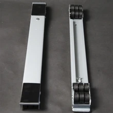 2 pces tambor máquina de lavar roupa geladeira base móvel suporte multi-funcional carrinho móvel montagem fixa cremalheiras