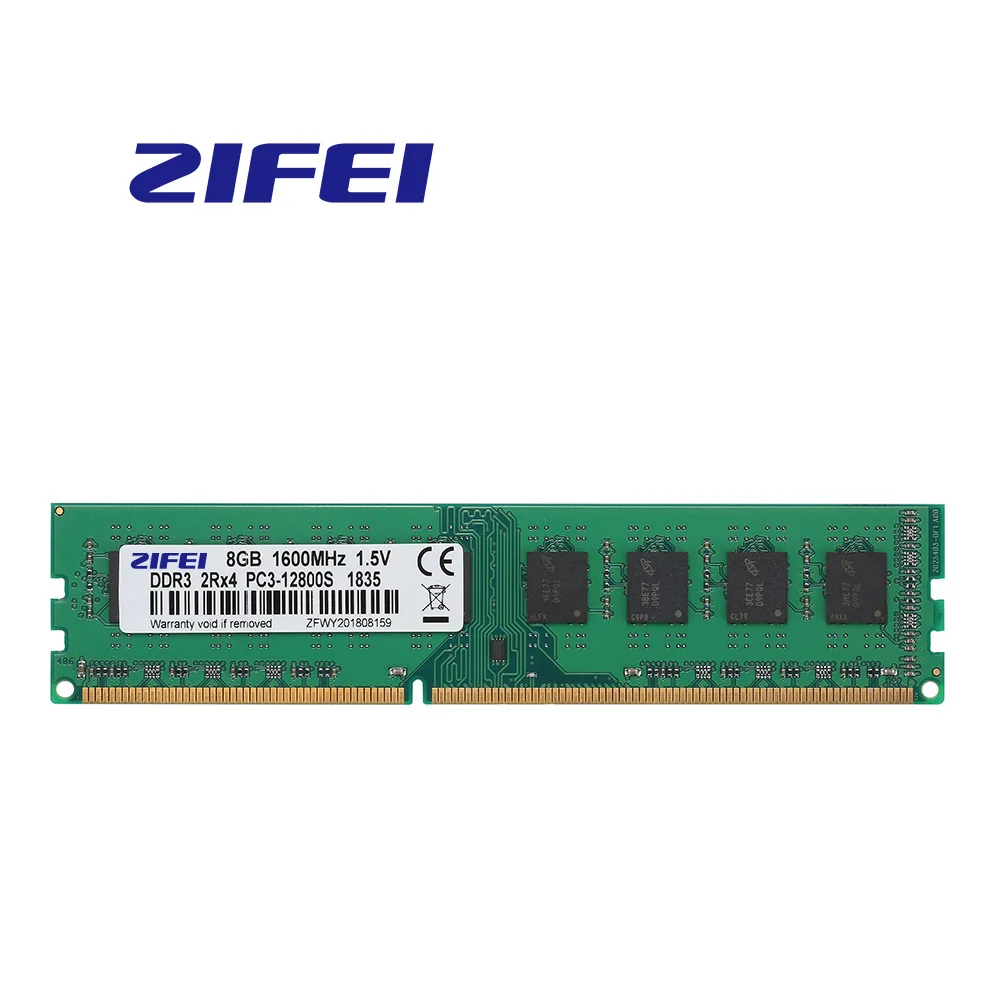 ZiFei ram DDR3 8G 16G 1333MHz PC3-10600 1600MHz PC3-12800 240Pin DIMM настольная память только поддержка AMD