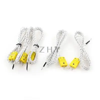 

5 x K Type Temperature Controller Thermocouple Sensor Wire -50C to +200C 2M