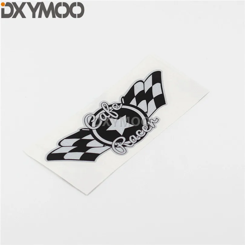 Автомобильный Стайлинг наклейка Cafe Racer крылья мотокросс шлем для езды на
