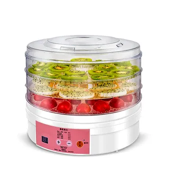 

3 Layers Mini Smart Plastic Food Air Dryer for Household Herbs Tea Dehydration Pet Snacks Fruit Vegetable Meat 220v 110v