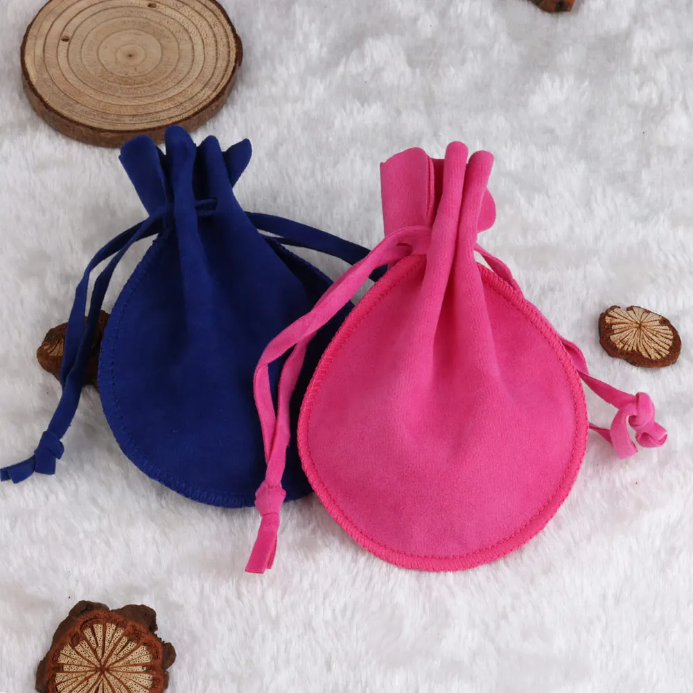 10/25/50pcs 7x9/9x12cm Gourd Velvet Gift Bags Dustproof Flannel Jewelry Packaging Bags Wedding Present Drawable Packing Bags 5