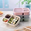 Separate lunch box Portable Bento Box Lunchbox Leakproof Food Container Microwave oven Dinnerware for Students 2