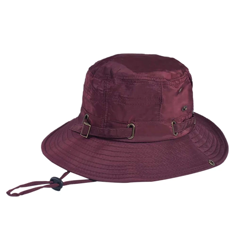 

Outdoor Sun Hat, Waterproof Sun Protection Fishing Cap Summer Men And Women Foldable Bucket Hat For Hiking