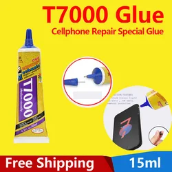 Colle liquide noire pour réparation de téléphone, 15ml, T7000 