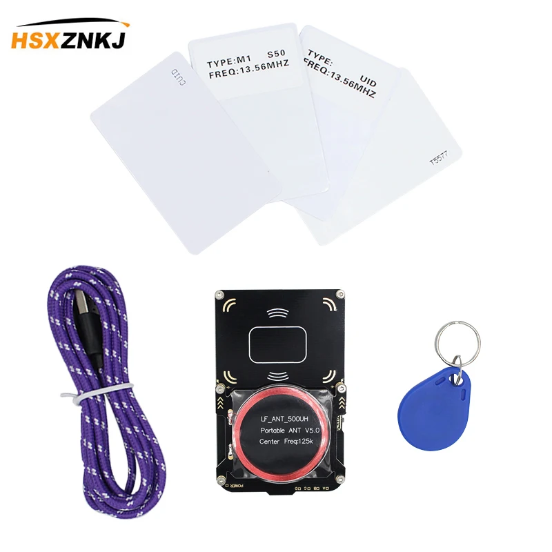 US $35.53 2 USB Port 512K NFC RFID Reader Writer For Rfid Nfc Card Copier Clone Crack New Proxmark3 Develop Suit Kits 50 Proxmark RDV4