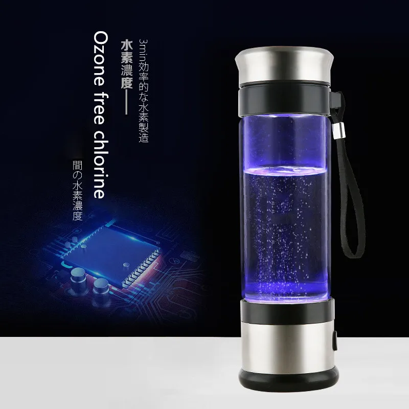 

Hydrogen-rich water glass negative ion negative ion generator hydrogen-rich cup quantum water cup water glass