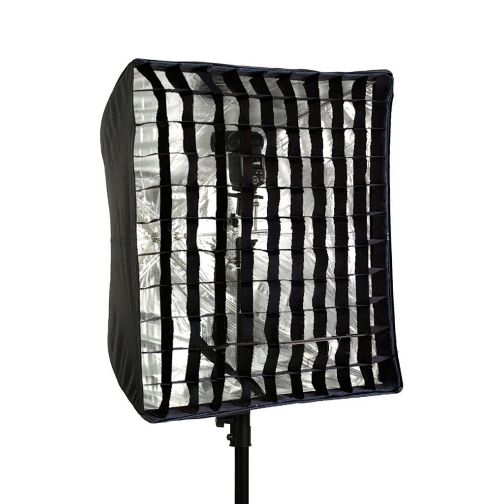 Photo Studio Honeycomb Grid for Godox P90L P90H and Aputure Light Dome 60x60cm Square Parabolic Softbox - Only Grid