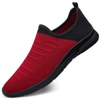 

2020 Mens Casual Shoes Men Slip-on Sock Sneakers Breathable Light Leisue Walking Jogging Running Tenis Masculino Adulto