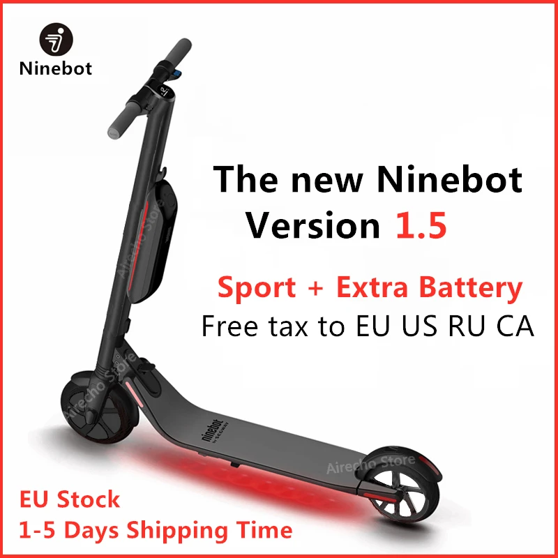  2019 New Version 1.5 Ninebot e scooter ES4 / ES2 Smart Electric Kick Scooter Foldable Lightweight H