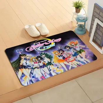 

Custom Sailor_Moon Doormat Home Decor Door mat Floor Mat Bath Mats foot pad#20-05-19-26