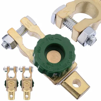 

Car Battery Cut Off Switch Auto Boat Motorcycle Battery Terminal Link Quick Cut-off Disconnect Master Kill Shut Switch
