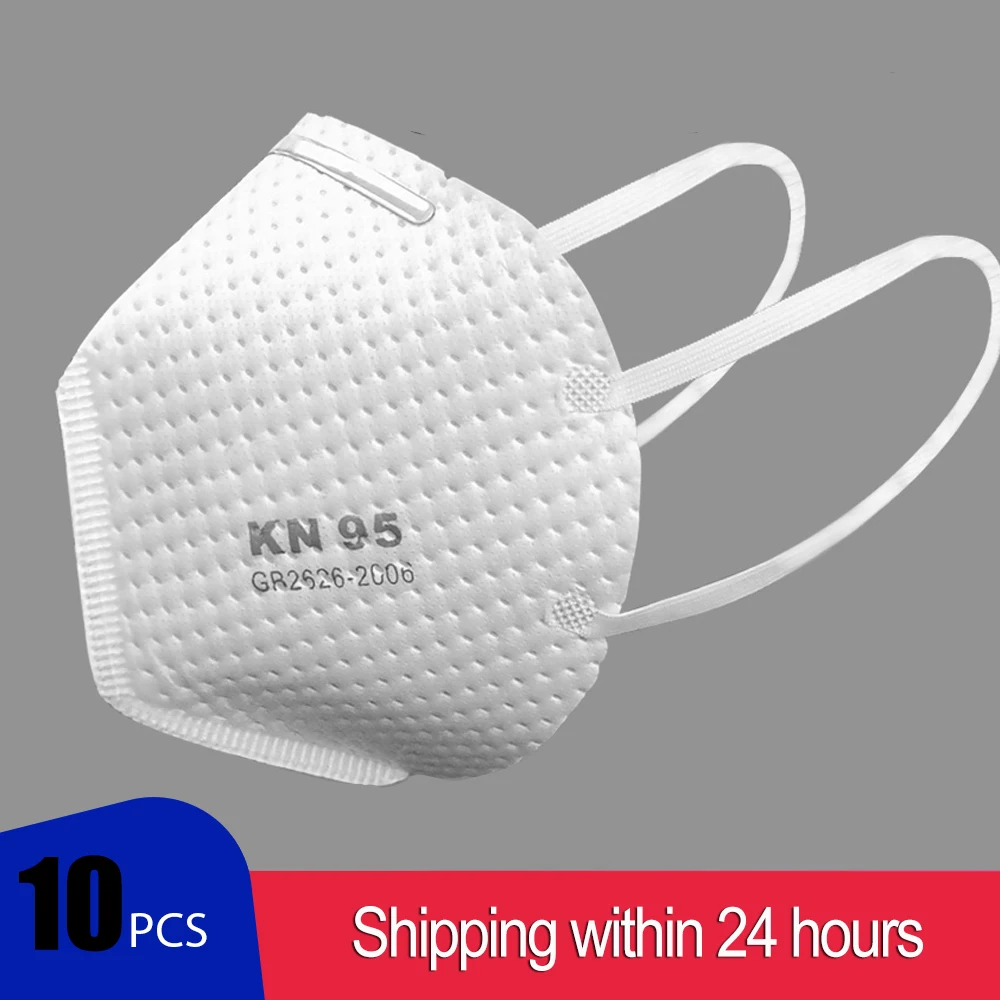 

Fast Shipping KN95 Reusable Masks 95% Filtration Rate Protective Particulate Respirator PM2.5 Dust Non disposable Mask