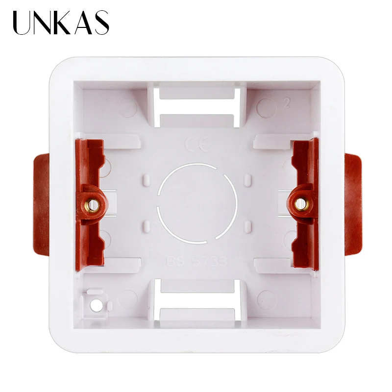 86 Type 1/ 2 Gang Dry Lining Box Gypsum Board Plasterboad Drywall 35mm Depth Wall Switch Socket Cassette 146mm 172mm