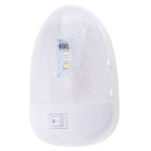 Дневные ходовые огни 12V Белый Корпус лодка/жилых автомобильных прицепах интерьер светильник любезно потолочный шкаф светильник Водонепроницаемый