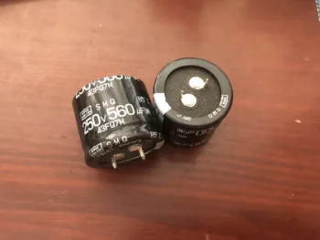 

1pcs/2pcs CHEMI-CON 250v560uf SMQ 30x25 Aluminum Electrolytic Capacitor kit new real NIPPON NCC 560uf 250v