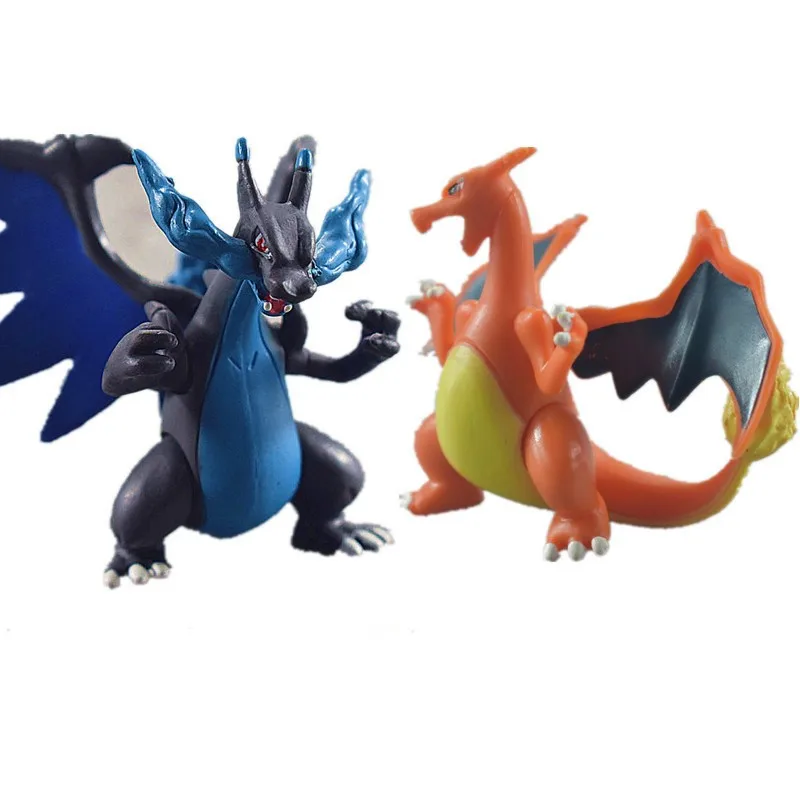 

8cm X Y Evolution Groep Mewtwo Charizard Venus Anime Actie Toy Figures Collection Model Speelgoed Auto Decoratie Speelgoed Pks