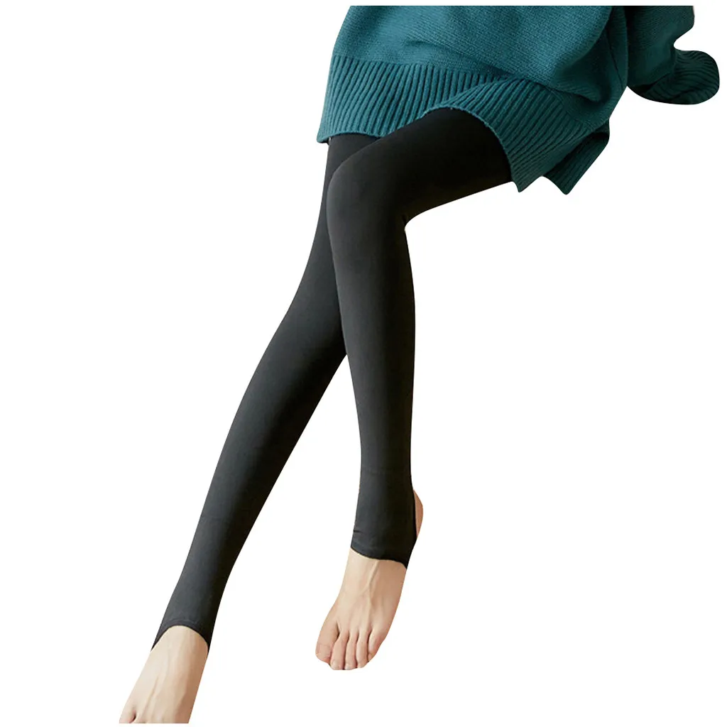 Women Girls Casual Bottom Winter Warm Panty-hose Pants Trousers Girls  Pantyhose Tights & Stockings Long Legs Stockings