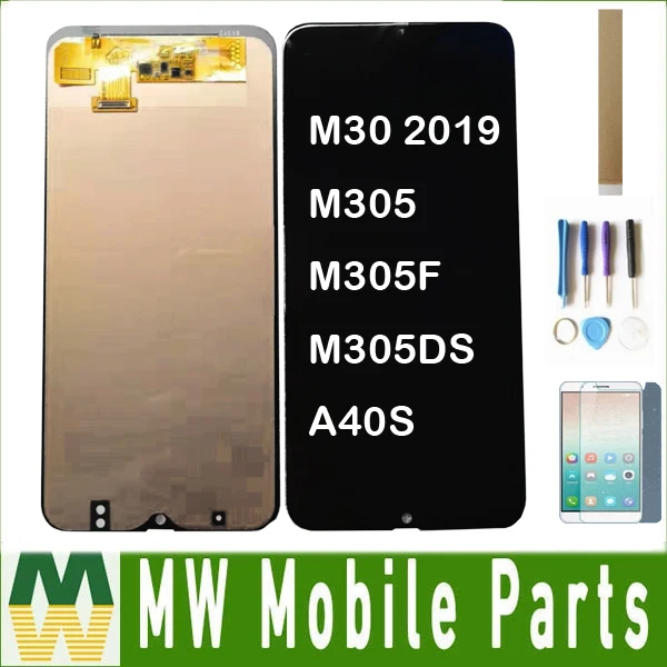ЖК-дисплей и дигитайзер сенсорного экрана в сборе для Incell Samsung Galaxy M30 2019 M305 M305F M305DS