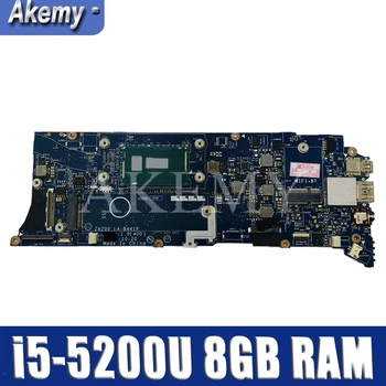 شراءZAZ00 LA-B441P اللوحة لديل XPS 13 9343 اللوحة المحمول CN-0WF2C3 0WF2C3 I5-5200U وحدة المعالجة المركزية 8GB RAM الأصلي اختبار