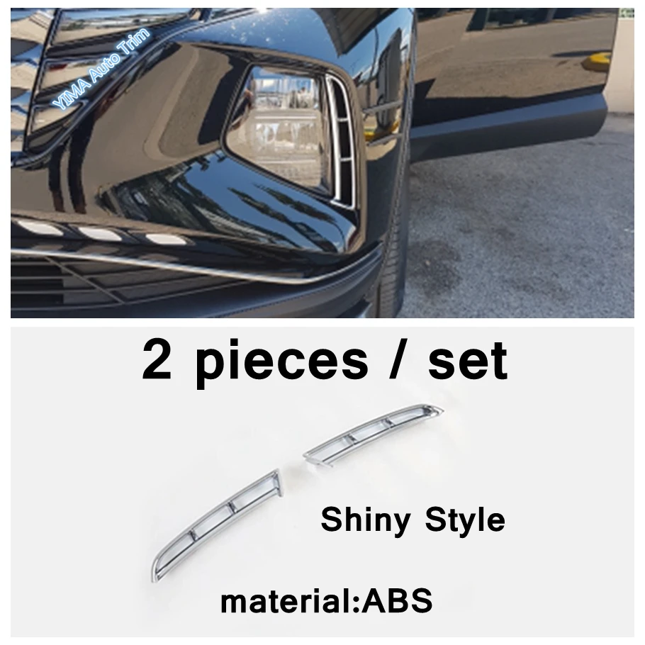 Bande Avant Chromée Pour Phare Antibrouillard, 2 Pièces, Garniture Pour  Hyundai Tucson Nx4 2021 – 2023 Abs, Accessoires De Rénovation De Voiture -  Chrome Styling - AliExpress