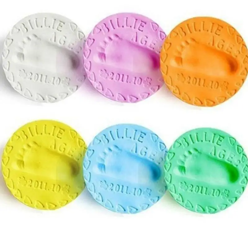 

2020 Baby Hand Foot Ink Pad Baby Growth Memorial Handprint Footprint Imprint Kit Casting Parent-child Hand Inkpad Fingerprint