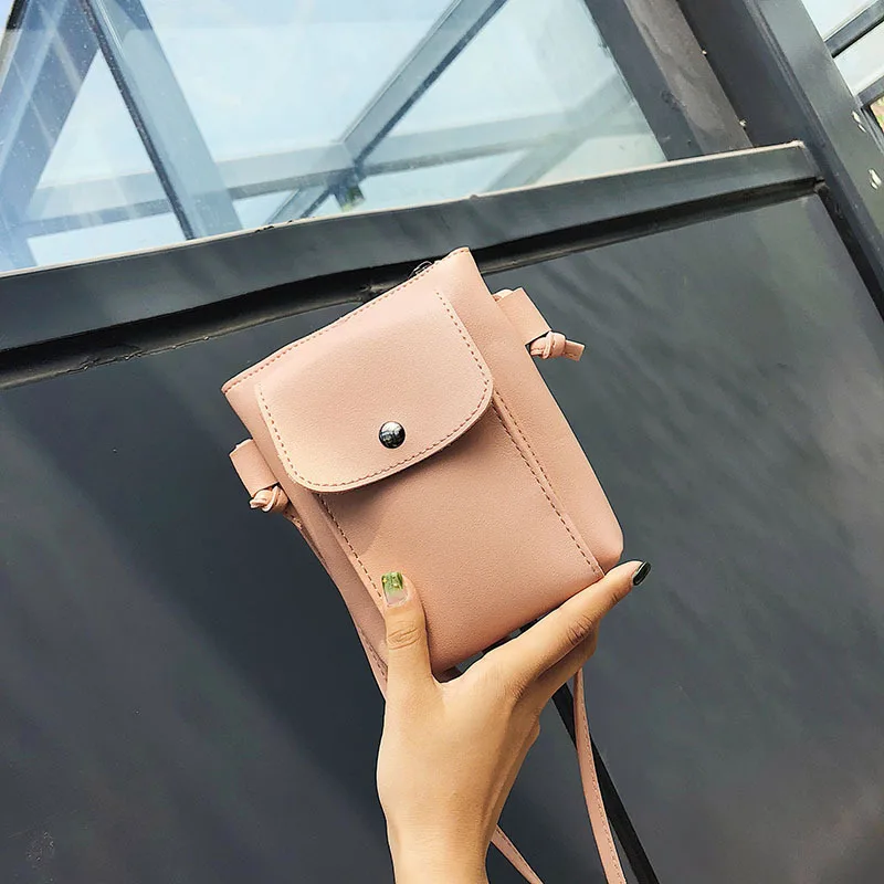 

Mobile Phone Bag Women's 2018 New Style Korean-style Fashion Mini Bag Versatile Korean-style Shoulder Mobile Phone Bag Purse