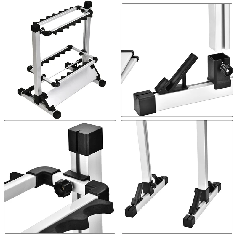 Стойка для удочек из алюминиевого сплава, стойка для хранения удочек ...