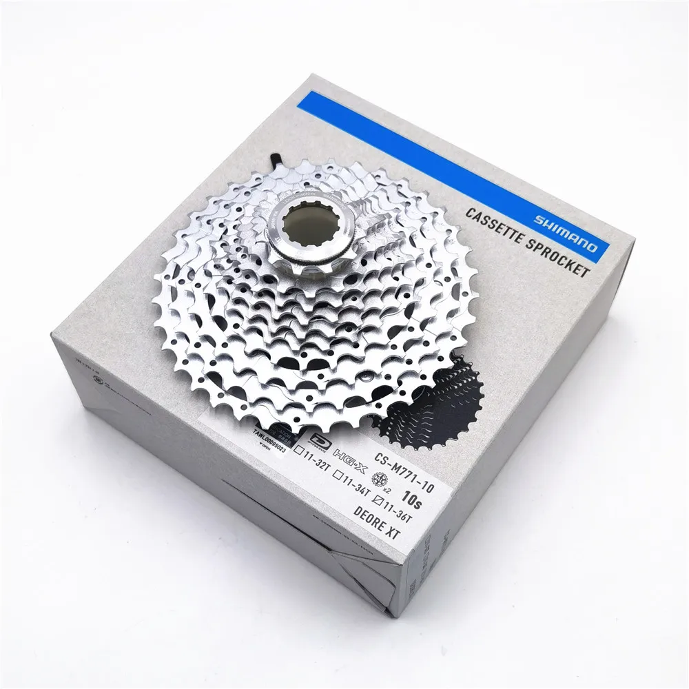 Shimano Deore XT CS-M771-10 11-34T 10 speed Cassette New In Box 