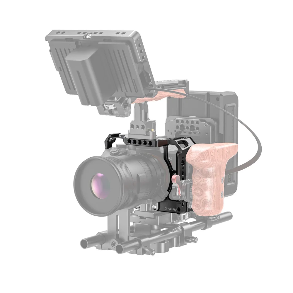 SmallRig a7r4 A7R IV клетка для камеры sony A7R Mark IV W/1/4 3/8 резьбовое отверстие fr Топ Ручка микрофон вспышка светильник DIY 2416