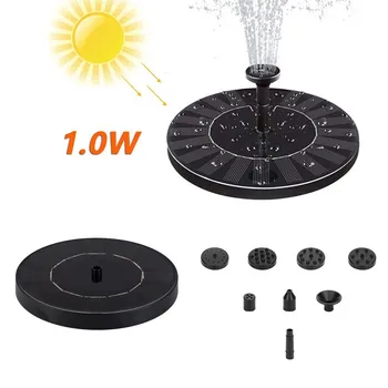 

Solar 1W Free Standing Floating Solar Bird Bath Water Pumps for Garden Solar Powered Fountain Garden Pool Pond Water Fountain