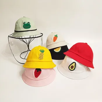 

Anti-spitting Protective Hat Dustproof Cover Boy Girl Fisherman Cap Hat peaked cap Hat For Kid Isolate germs Защитный колпачок#2