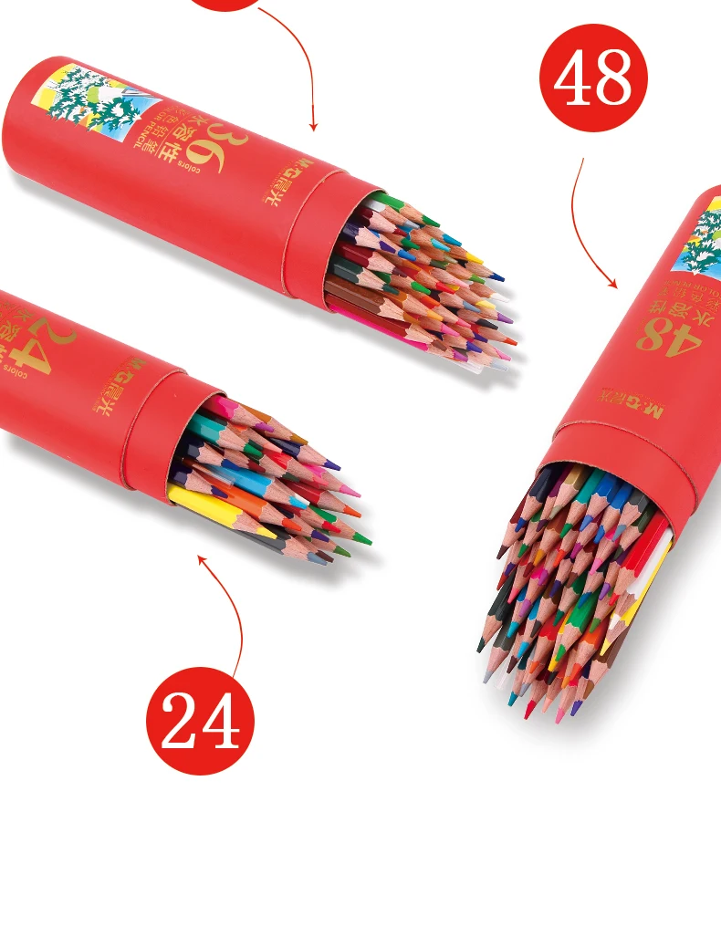 M&G 12/18/24/36/48 Colors Oil Color Pencil Set for drawing colouring  colores coloring Colour colored pencils pack school kids - Price history &  Review, AliExpress Seller - Andstal Stationery Store