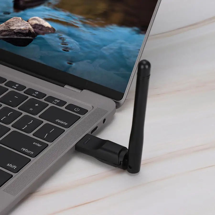 USB2.0 Беспроводная Сетевая интерфейсная карта поддержка 802,11 b/g/n LAN адаптер для ноутбука USB WiFi адаптер