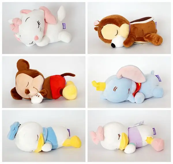 

Disney Sleeping Beauty Mickey Minnie Winnie Dumboo Squirrel Fluffy and Fluffy Cuddly Dolls for Children Gifts Stuffed Animals
