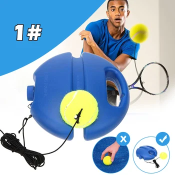 

Intensive Tennis Trainer Tennis Practice Single Self-Study Training Rebound Tool SNO88