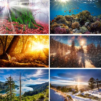 

SHENGYONGBAO Vinyl Custom Photography Backdrops Prop Light landscape Theme Photography Background 200309HV-02