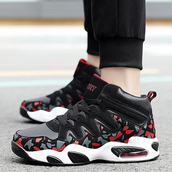 

New Men's Winter Sneakers Fashion Men High Top Sneakers Tenis Masculino Adulto Mens Shoes Casual Outdoor Running Shoes for Men