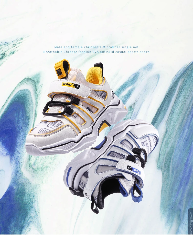 Детские спортивные кроссовки; Детские массивные кроссовки для мальчиков; черные кроссовки для бега; Брендовые повседневные кроссовки для маленьких девочек; кроссовки из мягкой сетки; сезон весна