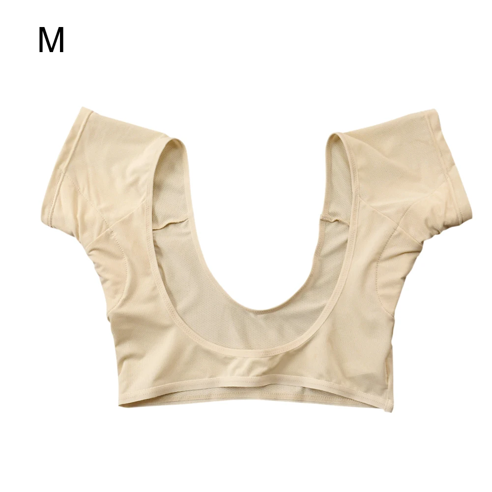 Sweat-Pads Perfume-Absorbing T-Shirt-Shape Underarm Washable Polyester-Fiber Anti-M/l-Model