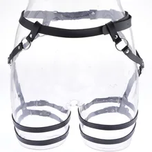 Женские ноги в клетку бедра подвязки хараджуку талии готический ремни для одежда в стиле рейв ноги ремень-подвязка Пояс для чулок