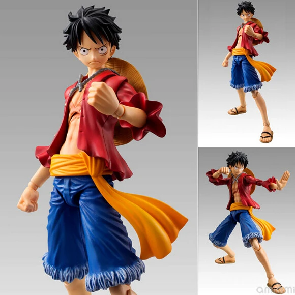 

2019 new Japan anime one piece luffy Monkey D 13 joint Movable series collectible pvc action figure model toy children's 18cm