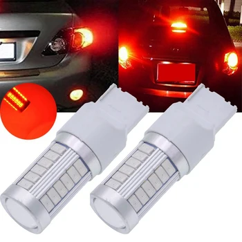 

7440, 992, T20 Led Bulbs Red 900 Lumens Super Bright Turn Signals Light Brake Stop Parking Light Back Up Reverse Light Tail Ligh