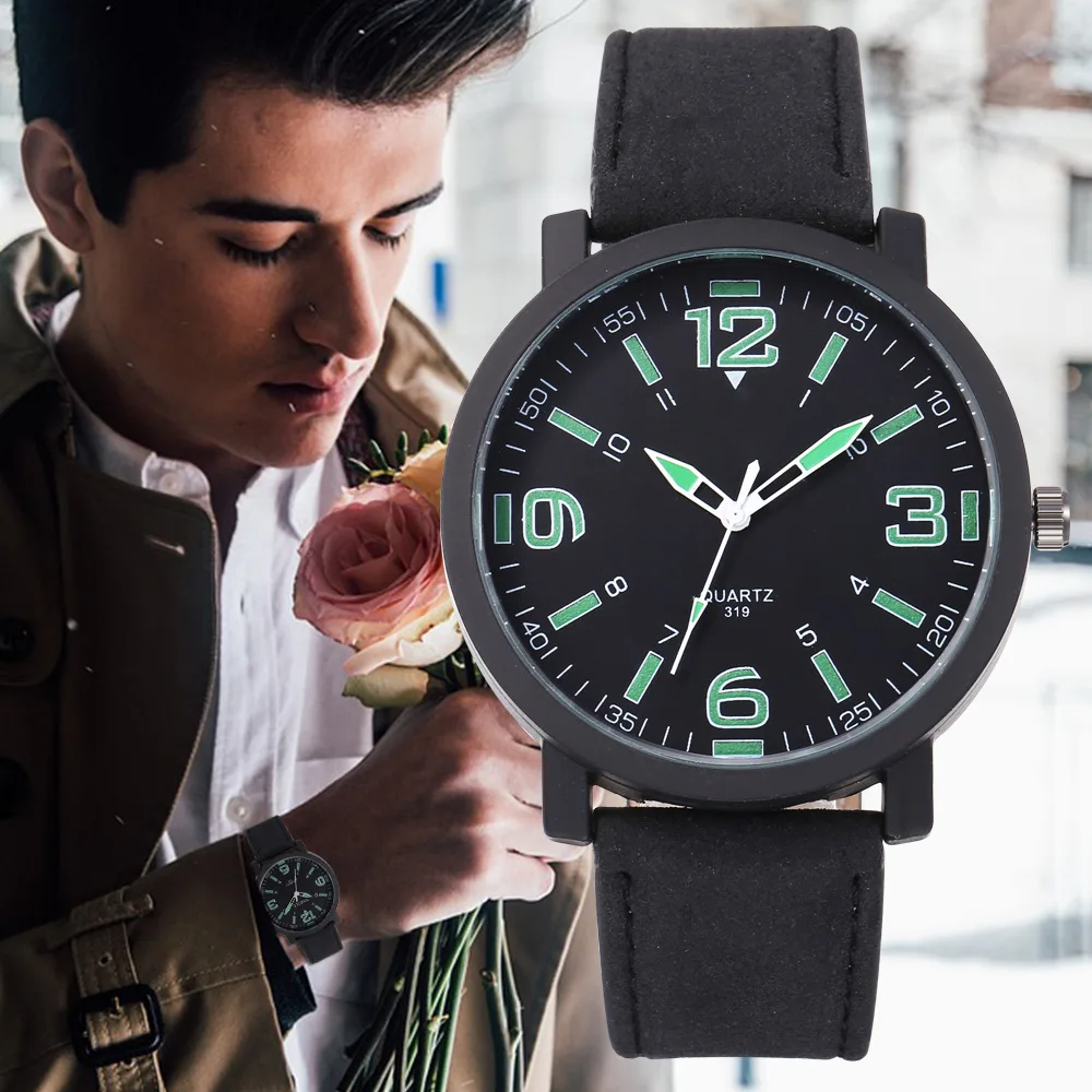 

Men Watches 2023 Luxury New Top Men Leather Strap Watches Mens Sports Military Quartz Watch Women Wristwatch Relogio Masculino