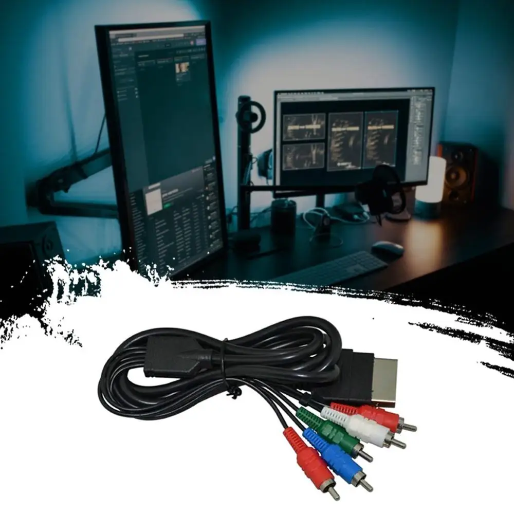 1080P Hd Tv Rca Av видео кабель Hdtv для Xbox оригинальная консоль профессиональный модный