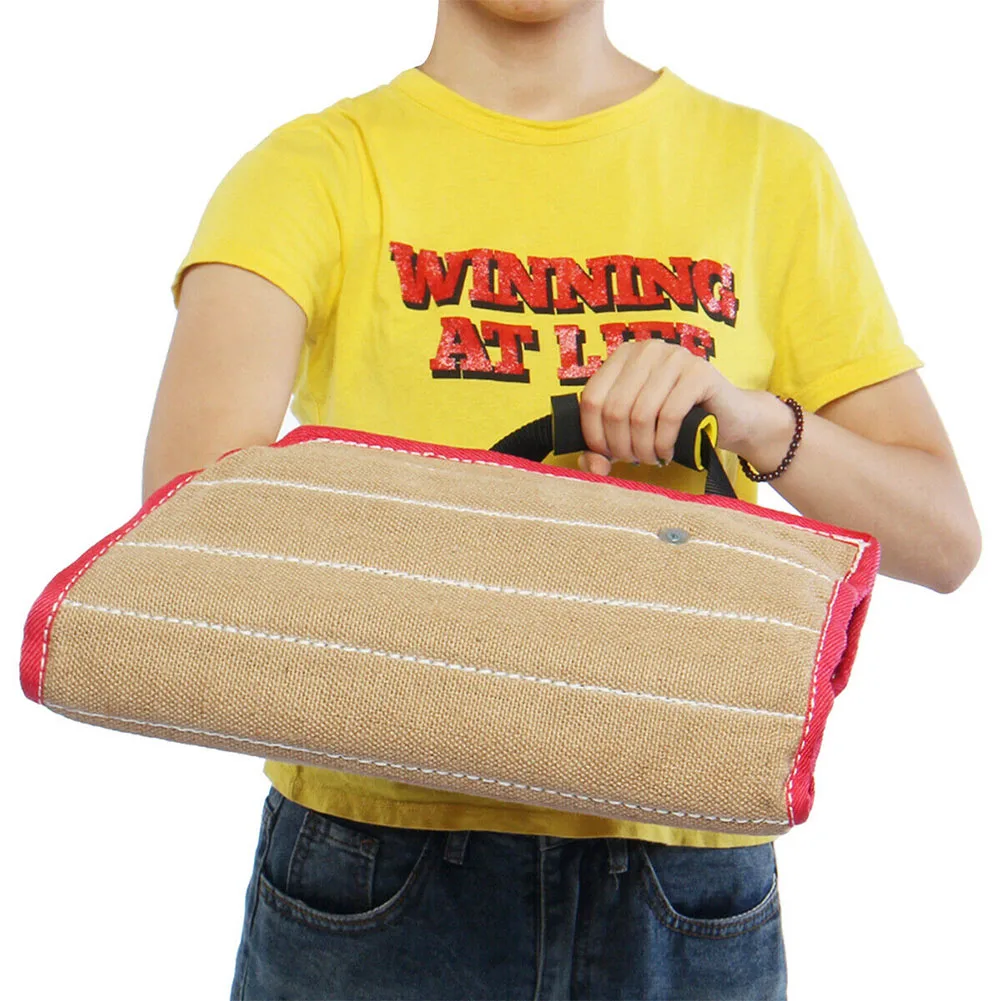 Chewing Stable Dog Bite Sleeve Jute Training Thickened Pet Young Durable With Handle Arm Protection Practical Safety