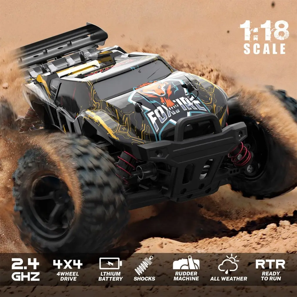 Радиоуправляемая машина 45 км/ч Bigfoot радиоуправляемая в масштабе 1:18 радиоприемник